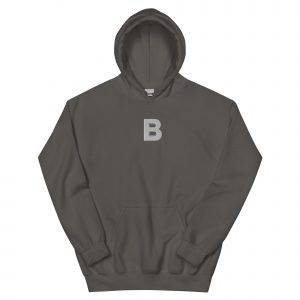 Hoodie Blend Charcoal | Brand "B"